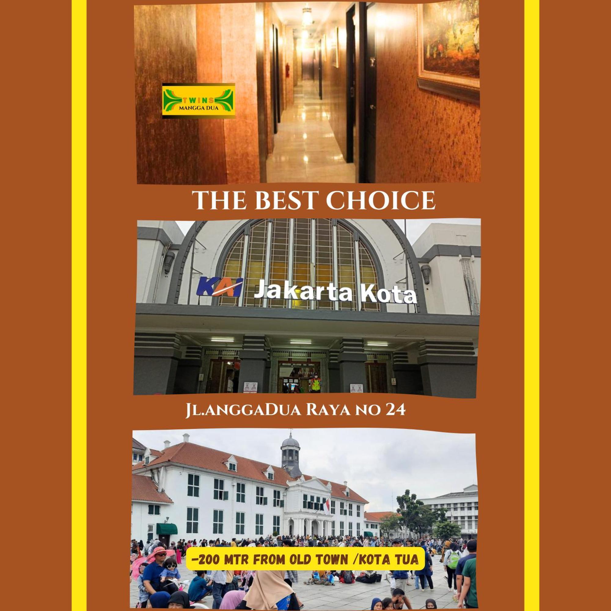 Twins Hotel Jakarta Exterior foto